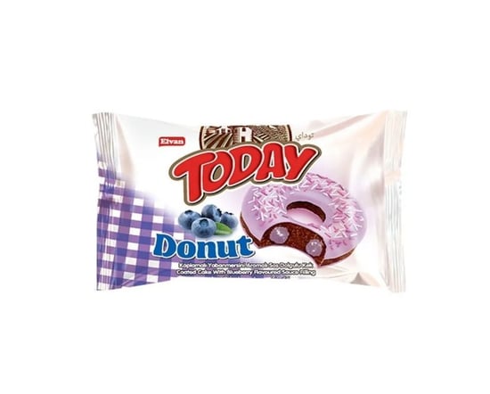 Elvan Today Donut Kek Yabanmersini 35 Gr