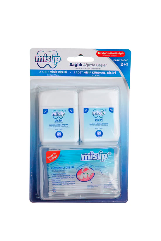 MİSİP 2+1 Diş İpi