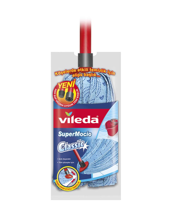 Vileda Supermocio Klasik Paspas Yer Temizleme Sistemi