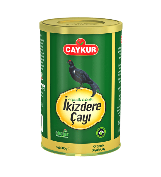 Çaykur Organik Elekaltı Silindir Kutu İkizdere Çayı 200 gr