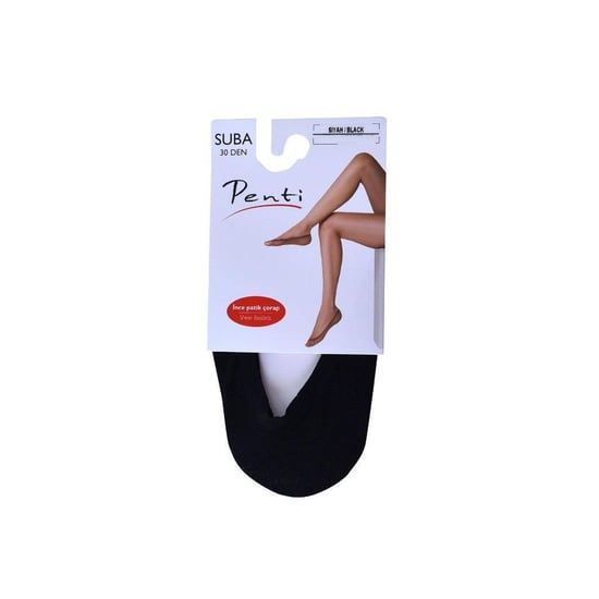 Penti Suba 30 Den Patik Çorap Siyah 1-2 S-m