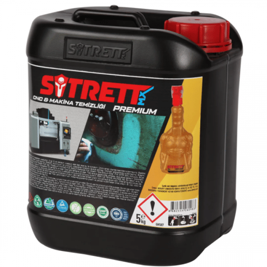 Sitrett Mx Cnc Makine Yağ Temizleyici Endüstriyel 5 Kg.