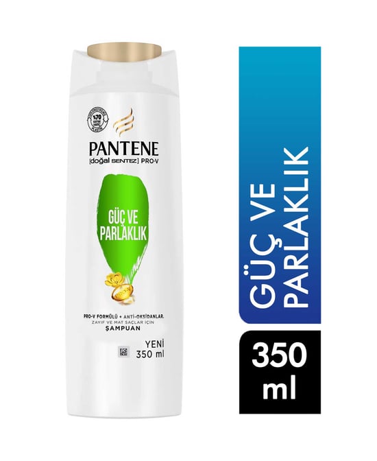 Pantene Güç & Parlaklık Şampuan 350 Ml