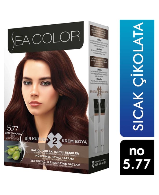 Sea Color Saç Boyası 5.77 Sıcak Çikolata