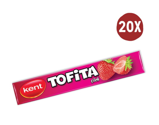 Tofita Çilek 47gr Şekerleme 20'li Paket
