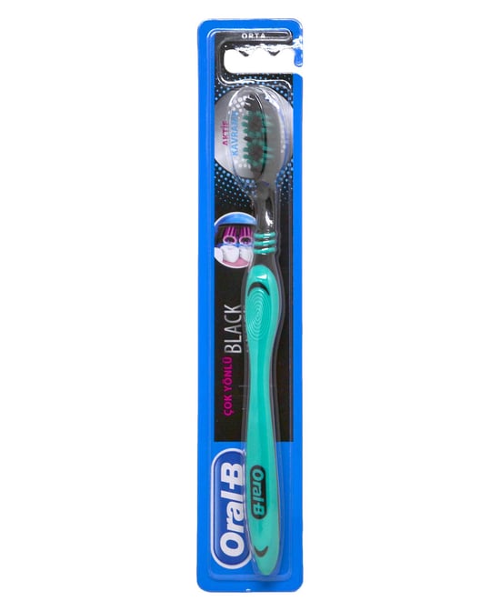 Oral-b Diş Fırçası Çok Yönlü Siyah 40 Orta