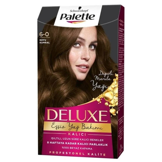 Palette Deluxe 6/0 Koyu Kumral Saç Boyası