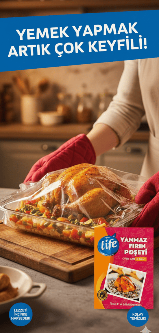Life Yanmaz Fırın Torbası 8'li