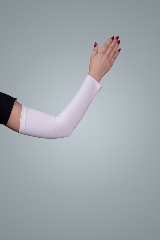 Hürrem Bone Krem Tesettür Kolluk Viskon Kumaş Düz 1001_40