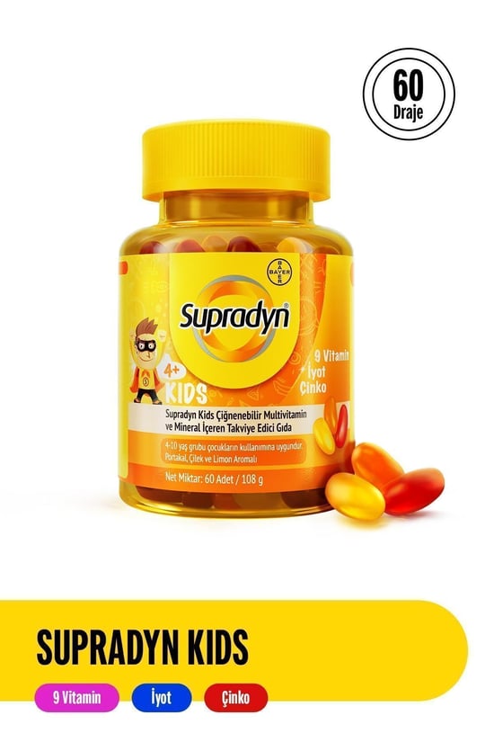 Supradyn Kids 60 Tablet