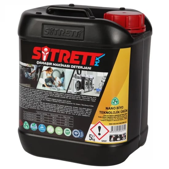 Sitrett Mx Profesyonel Çamaşır Makinesi Deterjanı Pro 5 Kg