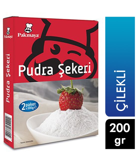 Pakmaya Pudra Şekeri 200 Gr