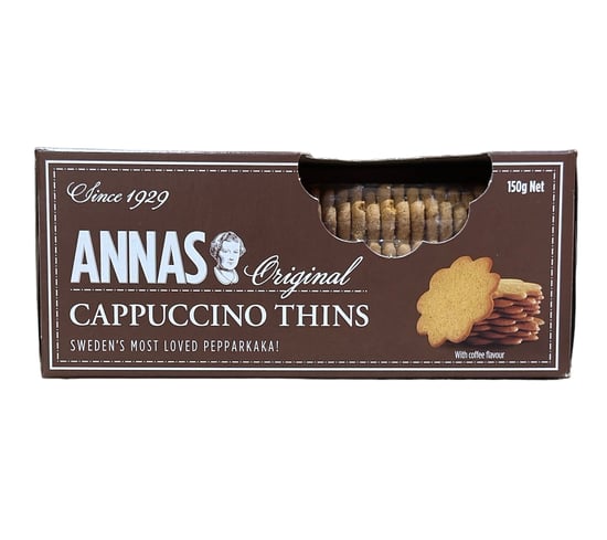 Annas Cappuccino Thins Kurabiye 150 Gr