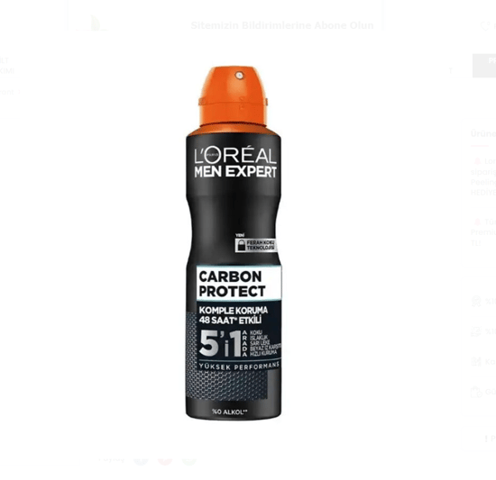 L'oreal Paris Men Expert Carbon Deodorant 150 Ml