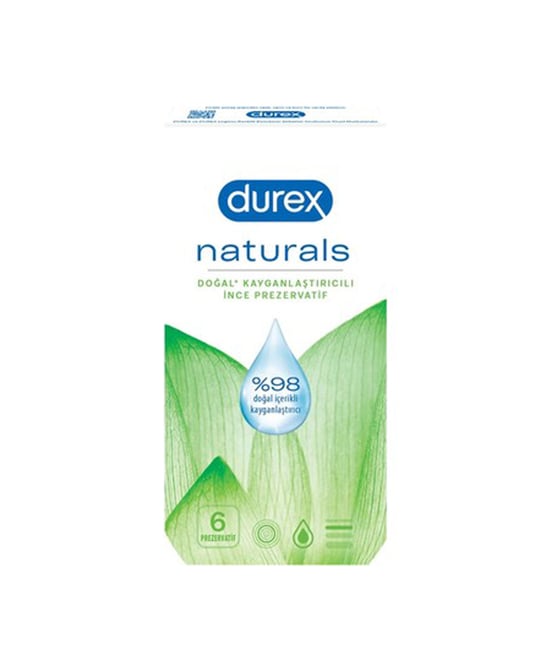 Durex Prezervatif 6'lı Naturals