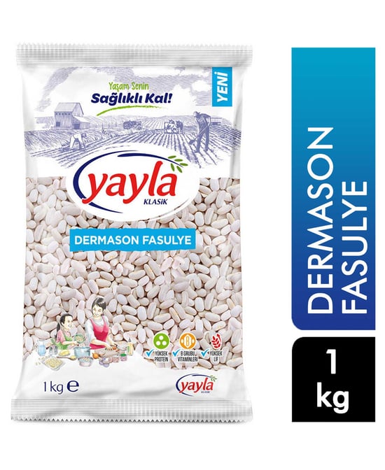 Yayla Dermason Fasulye 1000 Gr