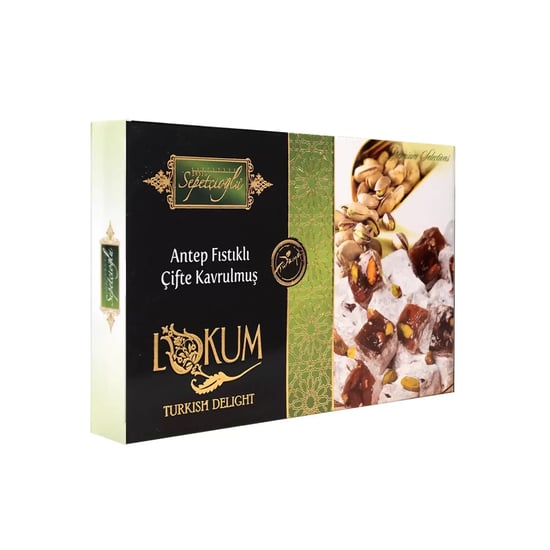 Kastamonu Meşhur Sepetçioğlu Antep Fıstıklı Çifte Kavrulmuş Lokum 300g