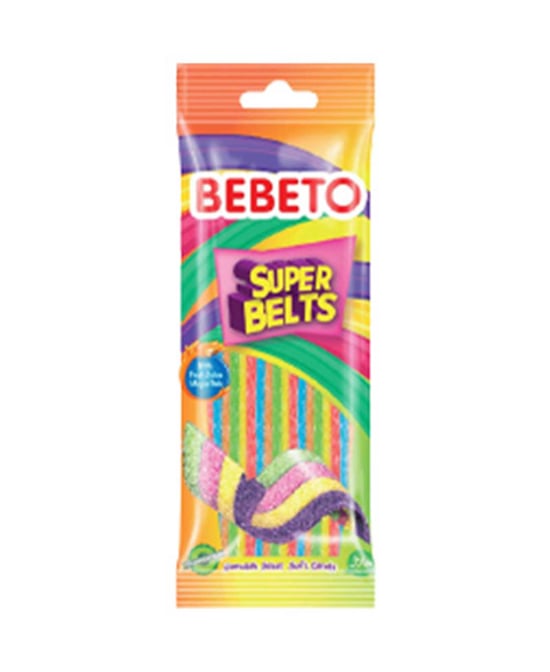 Bebeto Süper Belts Şekerleme 75 Gr
