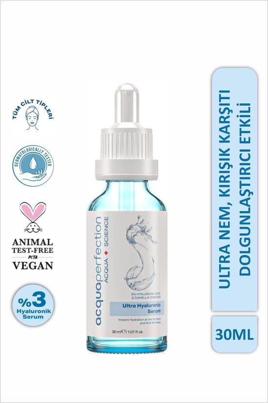 Acqua Perfection Ultra Hyaluronic Yoğun Nemlendirici Hyaluronik Serum 30 Ml