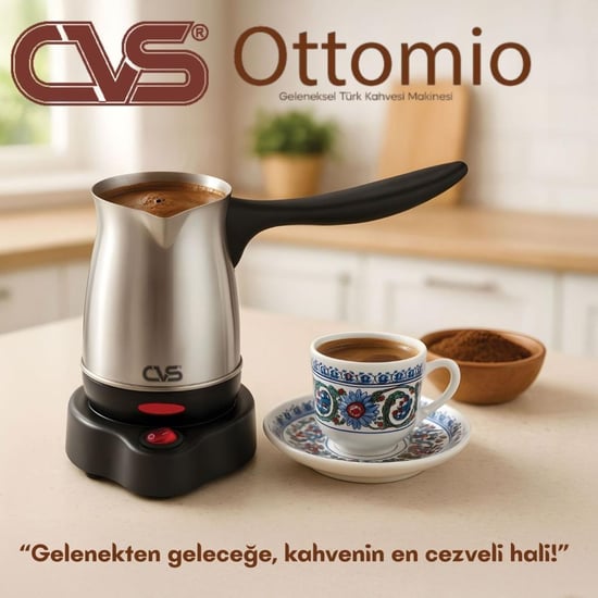 Cvs Dn 19832 Elektrikli Çelik Cezve