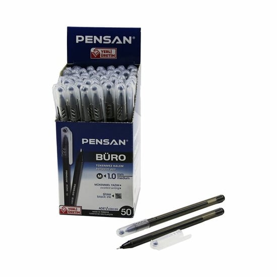 İnura Global Pensan Büro ( Siyah ) Tükenmez Kalem