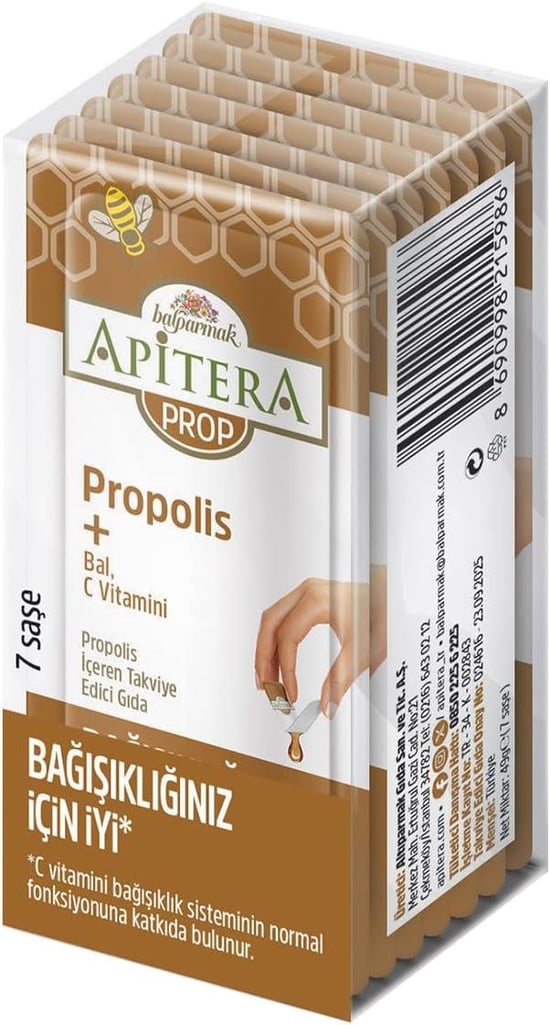 Balparmak Apitera Prop 7 G X 7 Adet ( Propolis + C Vitamini )