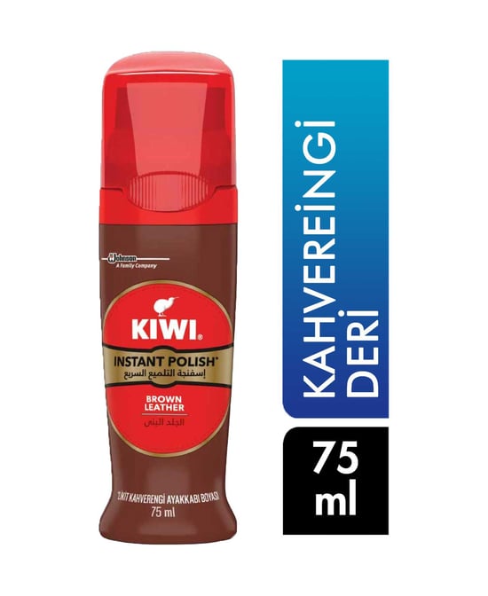 Kiwi Likit Ayakkabı Boyası 75 Ml Kahverengi Deri