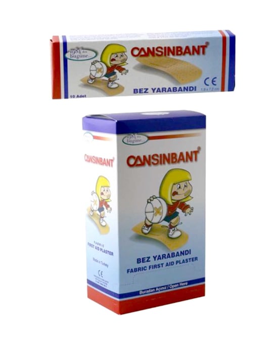 Cansınbant Bez Yarabandı 300 Adet