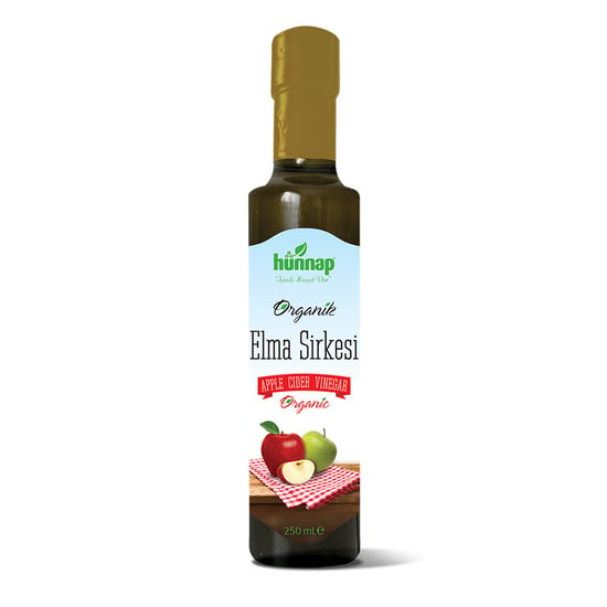 Hünnap Organik Elma Sirkesi 250 Ml