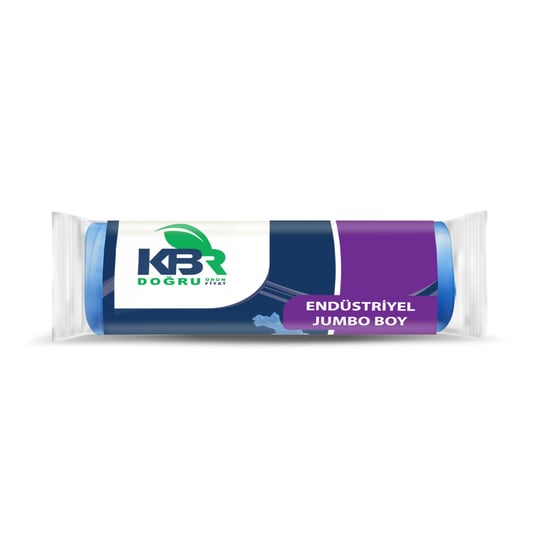 KBR Endüstriyel Jumbo Boy Çöp Torbası 10'lu