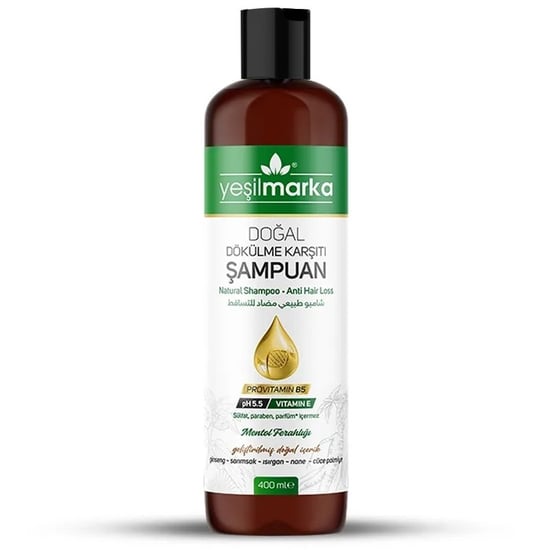 Yeşilmarka Doğal Şampuan 400ml Dökülme Karşıtı