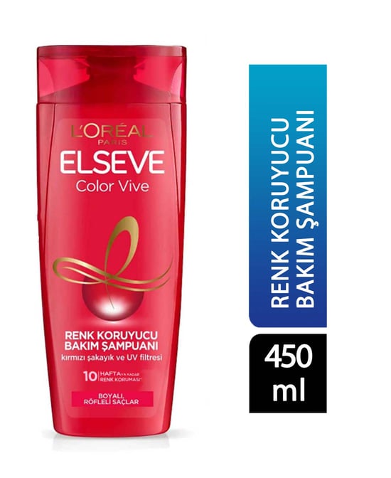 Elseve Şampuan 450 Ml Renk Koruyucu Bakım Color Vive