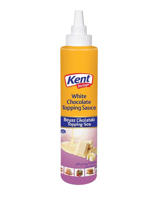 Kent Boringer Beyaz Çikolatalı Topping Sos 750 gr
