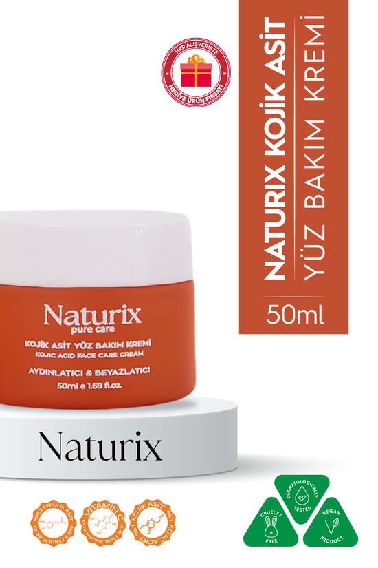 Naturix Kojik Asit Leke Karşıtı Yüz Bakım Kremi 50 ml