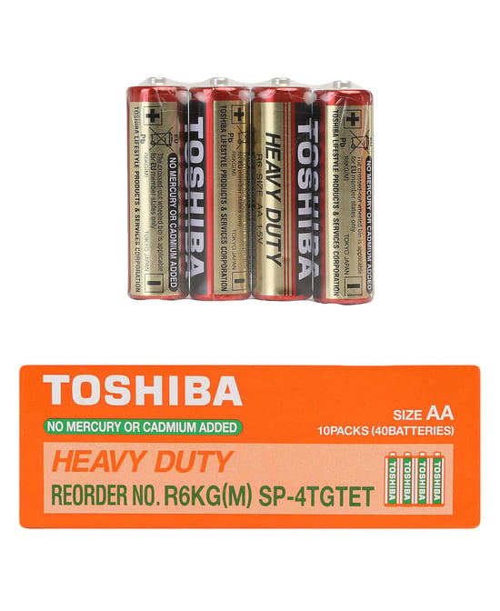 Toshiba Aa Kalem Pil 4x10'lu Kutu