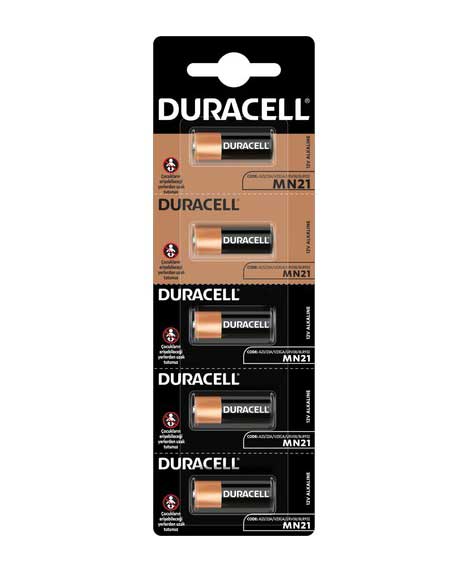 Duracell Araç Kumanda Pili Mn21 5'li Kartela