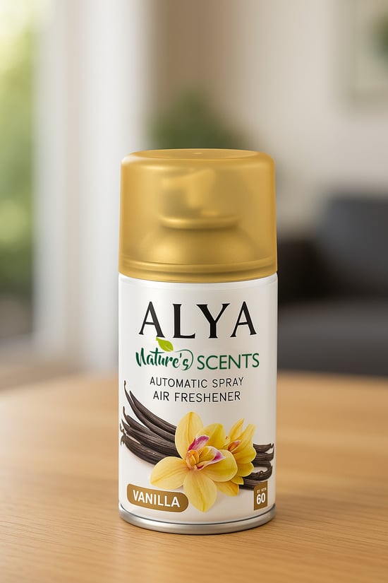 Alya Nature's Scents Vanilla- Vanilya Oda Kokusu Yedek Makine Spreyi 250 Ml