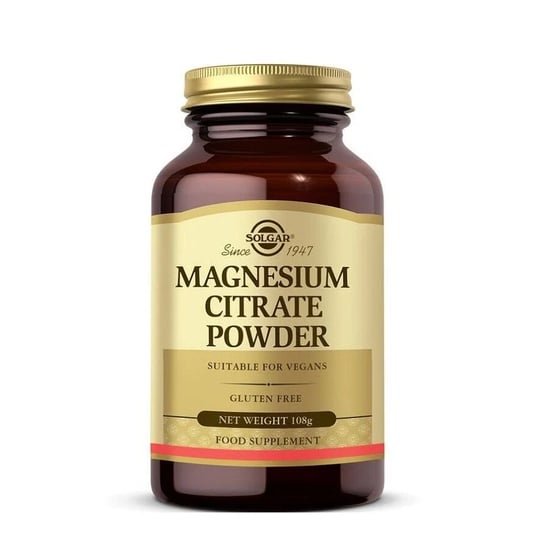 Solgar Magnesıum Cıtrate Powder Toz 108 Gr.