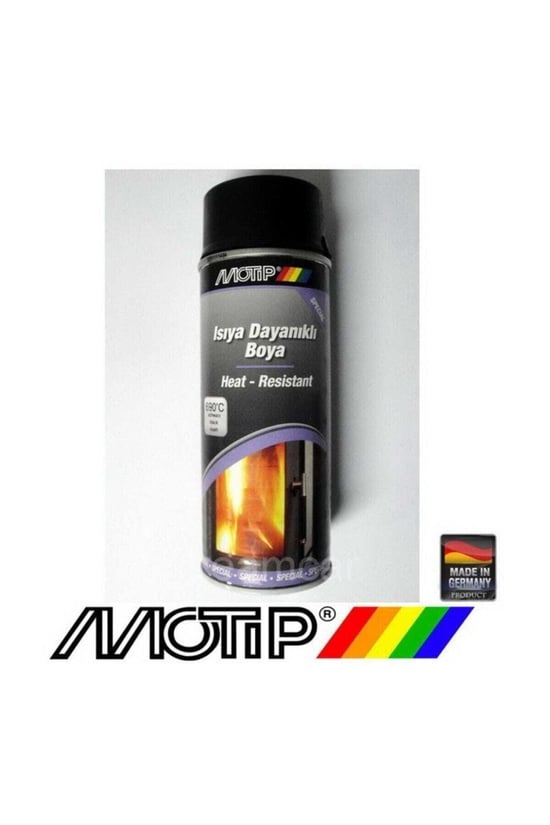 Motip Carat Sprey Boya İsi Dayanikli Siyah 400 Ml