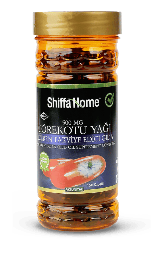 Shiffa Home Çörekotu Yağı Softjel 500 Mg