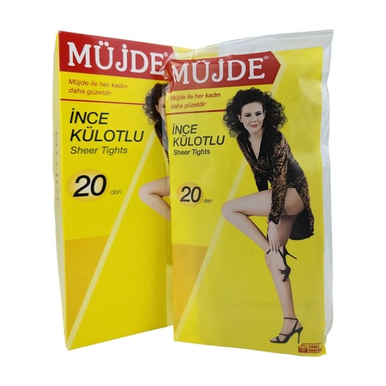 Müjde İnce Külotlu Çorap 6 Adet 57/ten-3