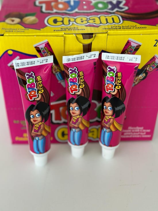 Toybox Cream Kakaolu Fındık Kreması Kız 30 Gr