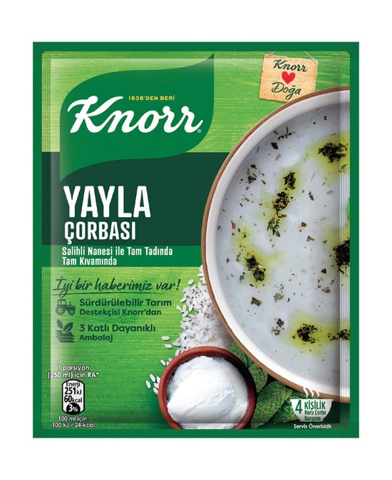 Knorr Yayla Çorba 72 gr 12'li Paket