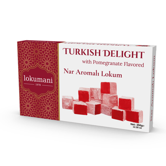 Lokumani Nar Aromalı Lokum 350 Gr