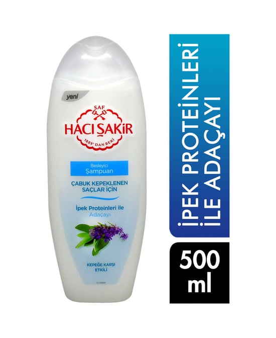 Hacı Şakir Şampuan 500 ml Adaçayı