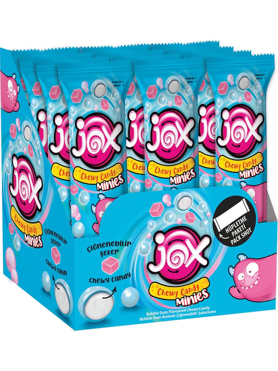 Jox Minies Bubble Gum Çiğnenebilir Şekerleme 10 Gr X 24 Adet