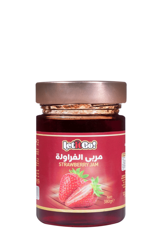 Let İt Go Çilek Reçeli 380 Gr