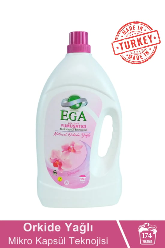Ega Kimya Aktif Kapsül Teknolojili Orkide Çamaşır Yumuşatıcısı 4100 ml 172 Yıkama
