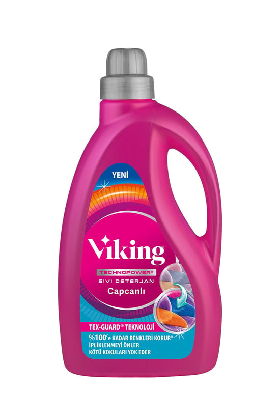 Viking Technopower Sıvı Çamaşır Deterjanı Capcanlı 2.7 Lt