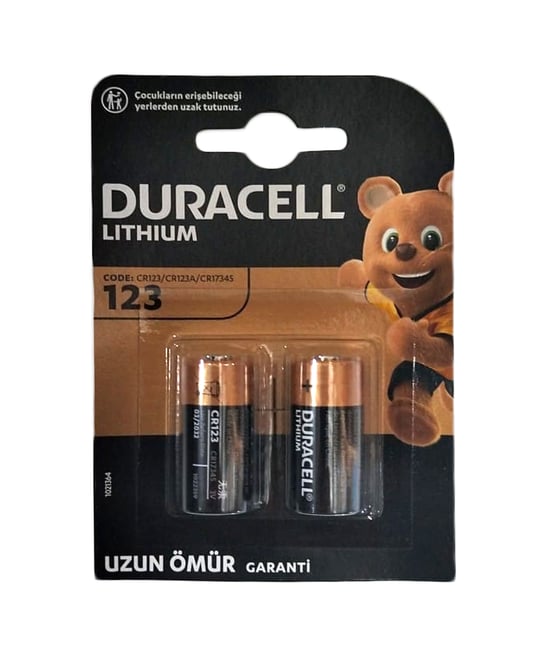 Duracell Pil Ultra Lityum 123 2'li